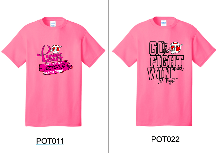 TA PINKOUT T-SHIRTS