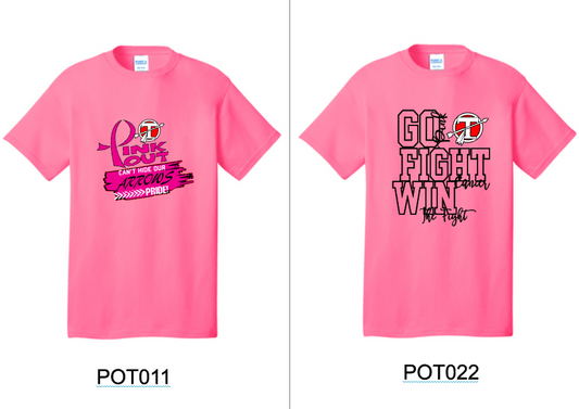 TA PINKOUT T-SHIRTS