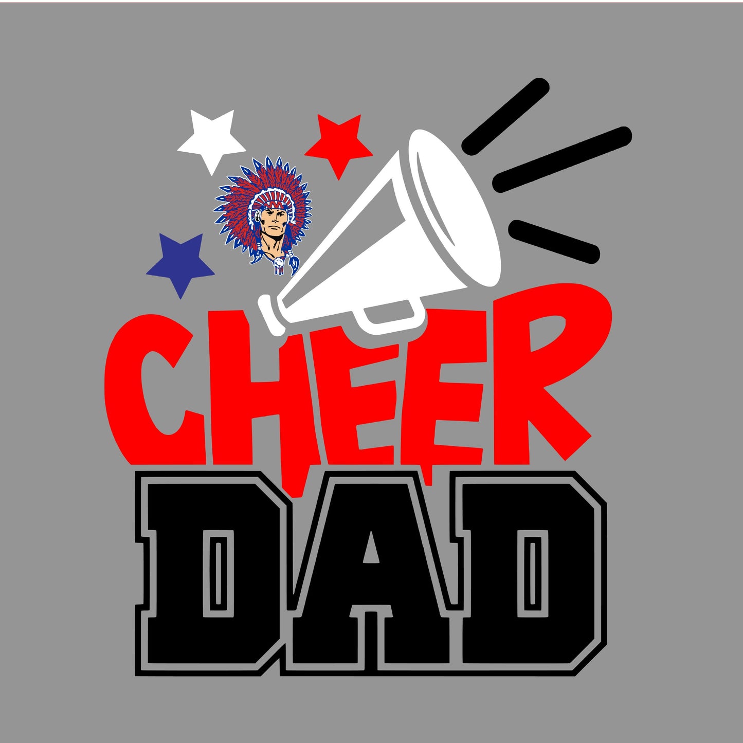 T-SHIRT CHEER DAD