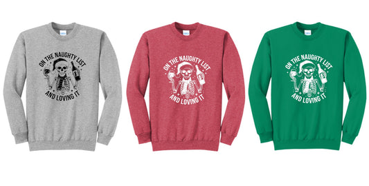 Christmas crew neck sweatshirts